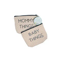 Mommy & Baby Travel Pouches-Set of 2