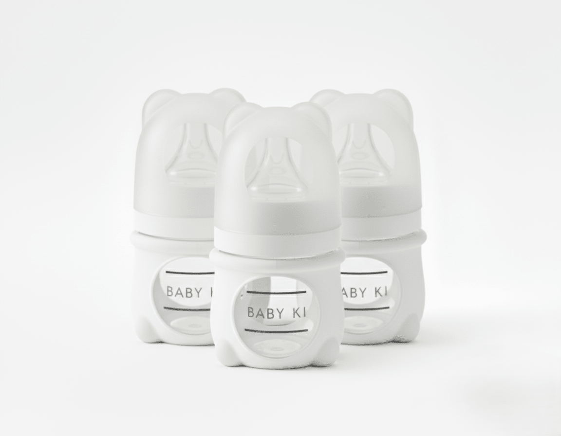 Baby Ki 3-Pack 6oz Glass Bottle - The Everyday Things Boutique