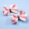⚾Baseball Glitter Bows - The Everyday Things Boutique