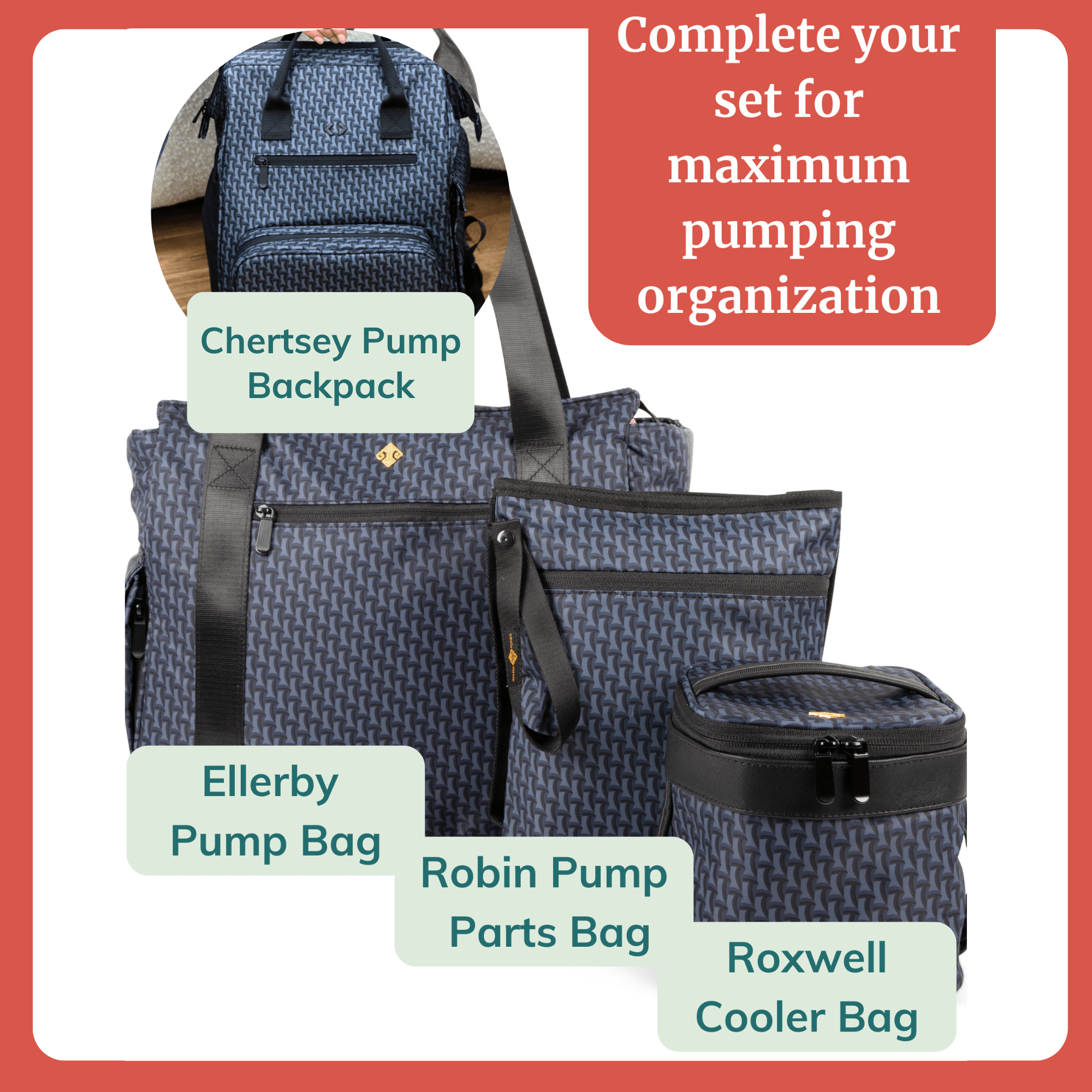 Breastmilk Cooler Bag - Roxwell - The Everyday Things Boutique