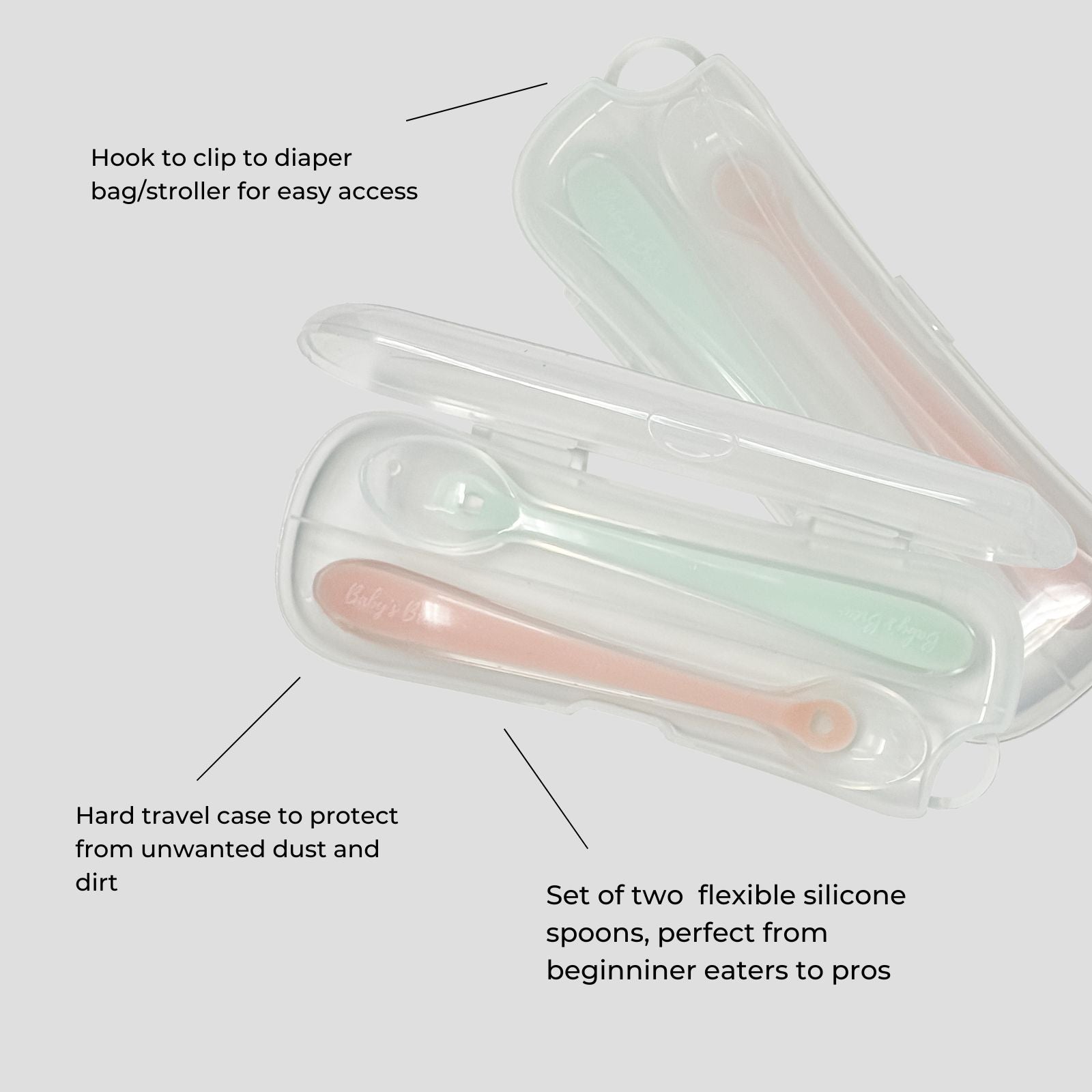Flexi Spoons + Travel Case - The Everyday Things Boutique