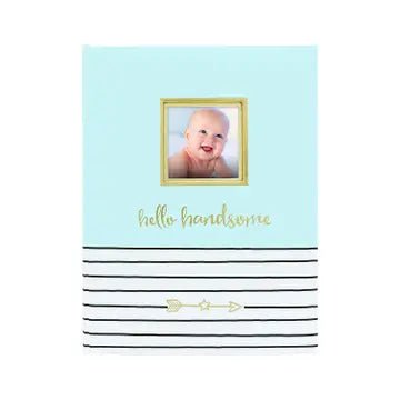 Hello Baby Memory Book-Blue - The Everyday Things Boutique