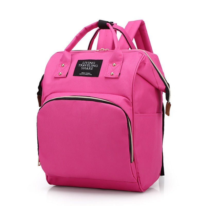 Mommy Bag, Mother And Baby Bag, Feeding Bottle, Diaper Backpack - The Everyday Things Boutique