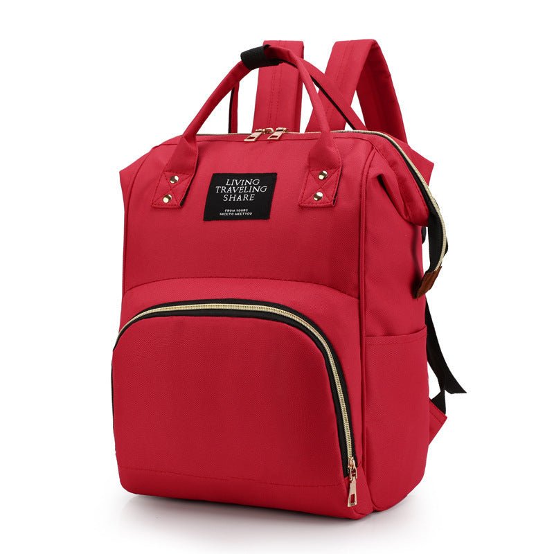 Mommy Bag, Mother And Baby Bag, Feeding Bottle, Diaper Backpack - The Everyday Things Boutique