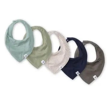 Organic Cotton Bandana Bibs - The Everyday Things Boutique