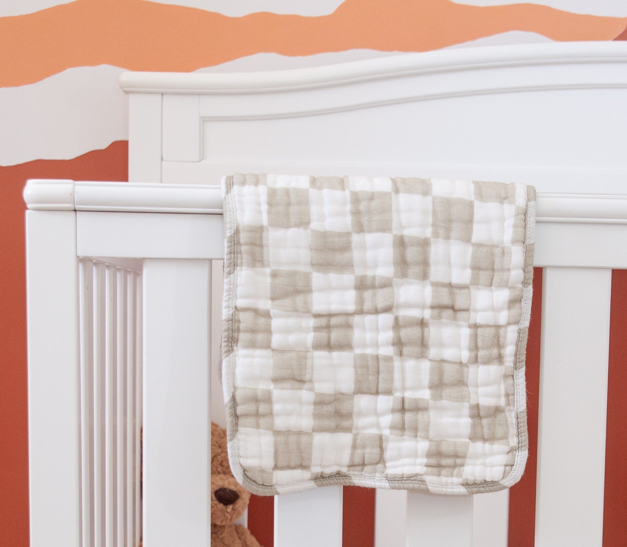 ORGANIC MUSLIN BURP CLOTHS, 3 PACK (IVORY + OATMEAL) - The Everyday Things Boutique