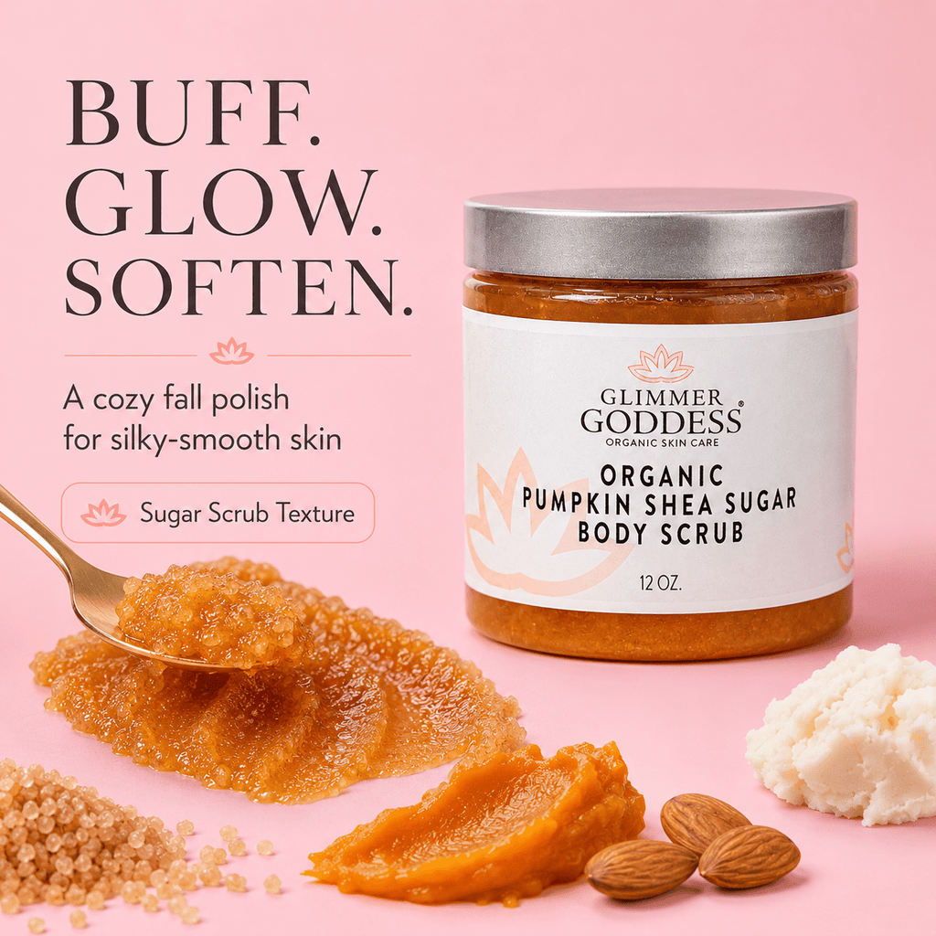 Organic Pumpkin Shea Sugar Body Scrub – Fall Scented Exfoliator - The Everyday Things Boutique