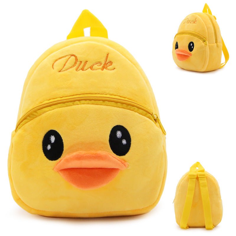 Plush toy schoolbag - The Everyday Things Boutique