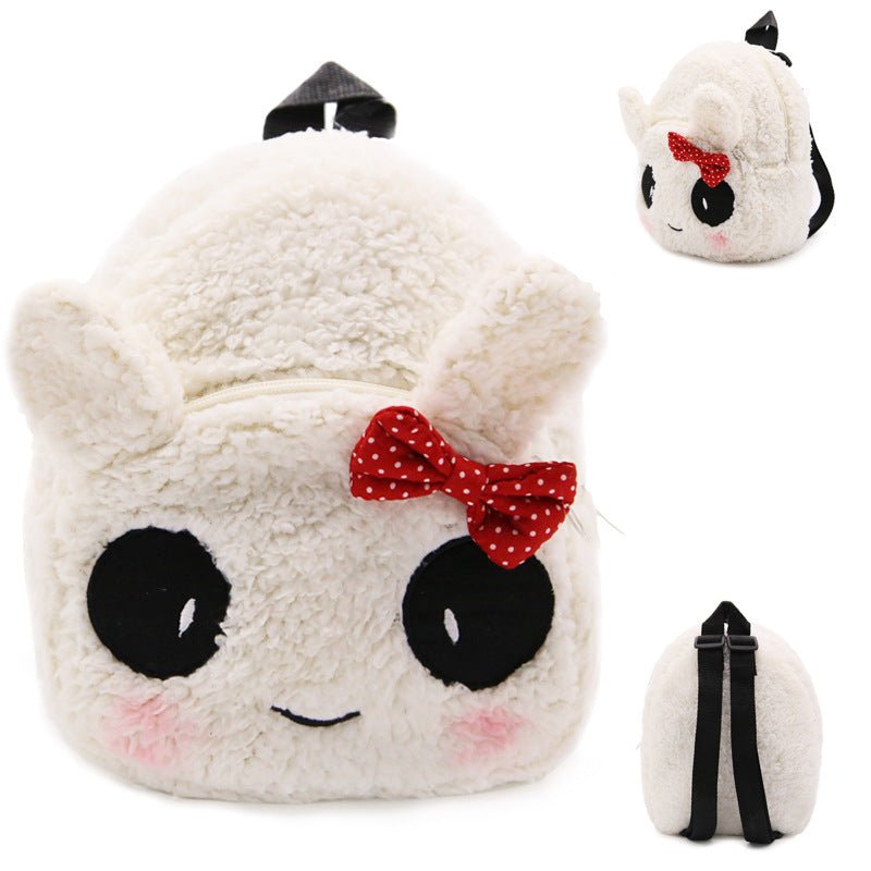 Plush toy schoolbag - The Everyday Things Boutique