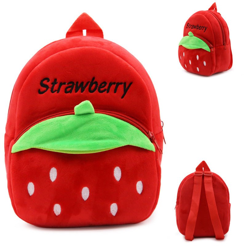 Plush toy schoolbag - The Everyday Things Boutique
