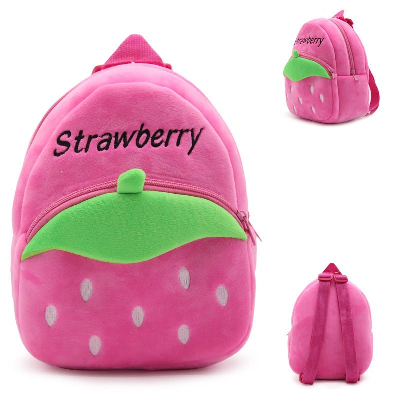 Plush toy schoolbag - The Everyday Things Boutique
