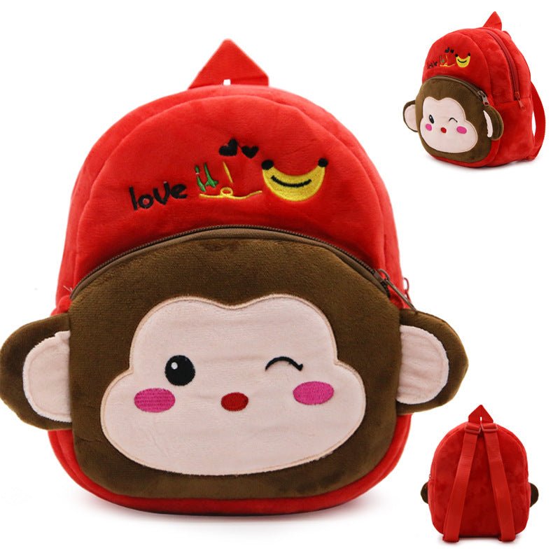 Plush toy schoolbag - The Everyday Things Boutique
