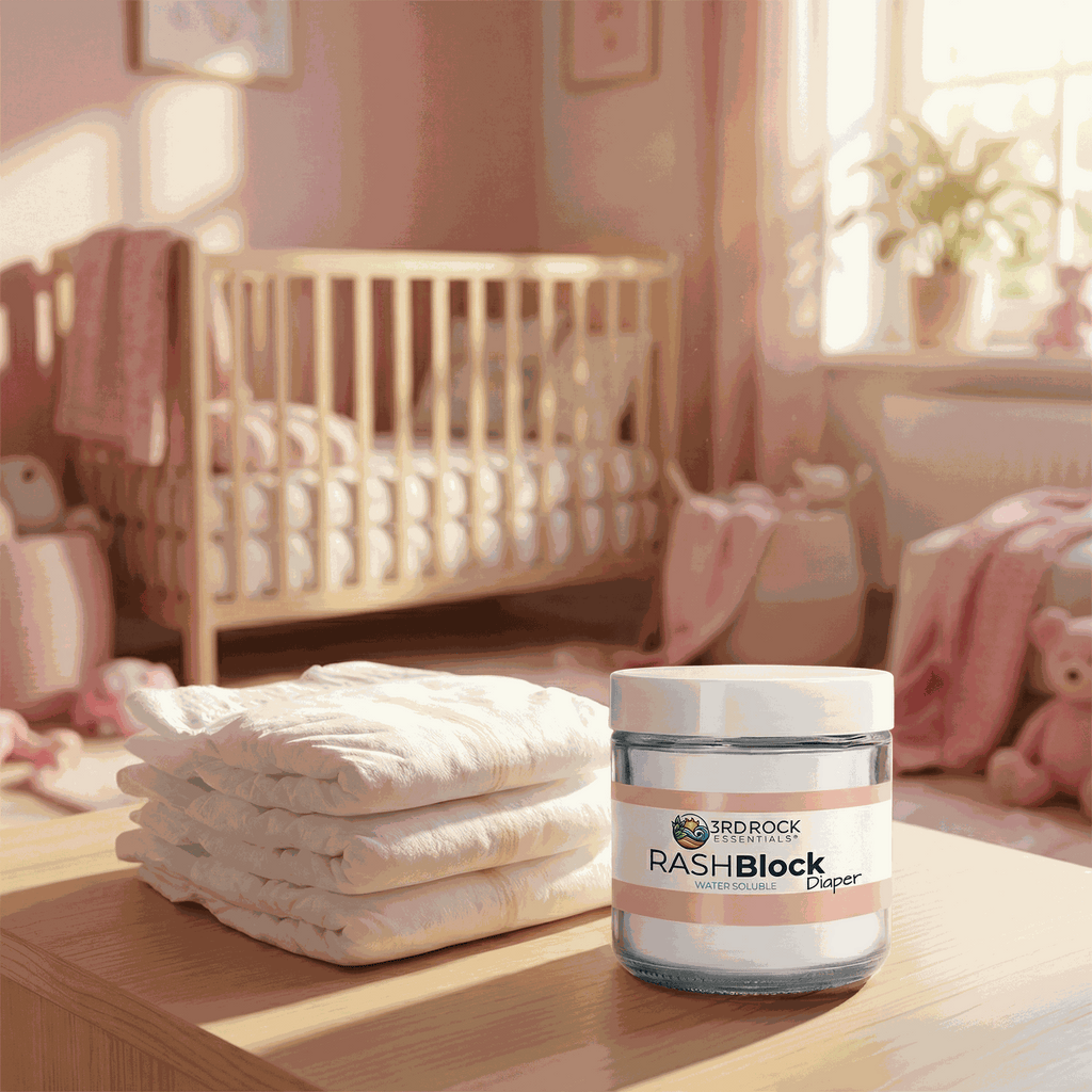 RASHBlock® Diaper 75ppm Silver Diaper Care Ointment - Water Soluble 3 oz - The Everyday Things Boutique