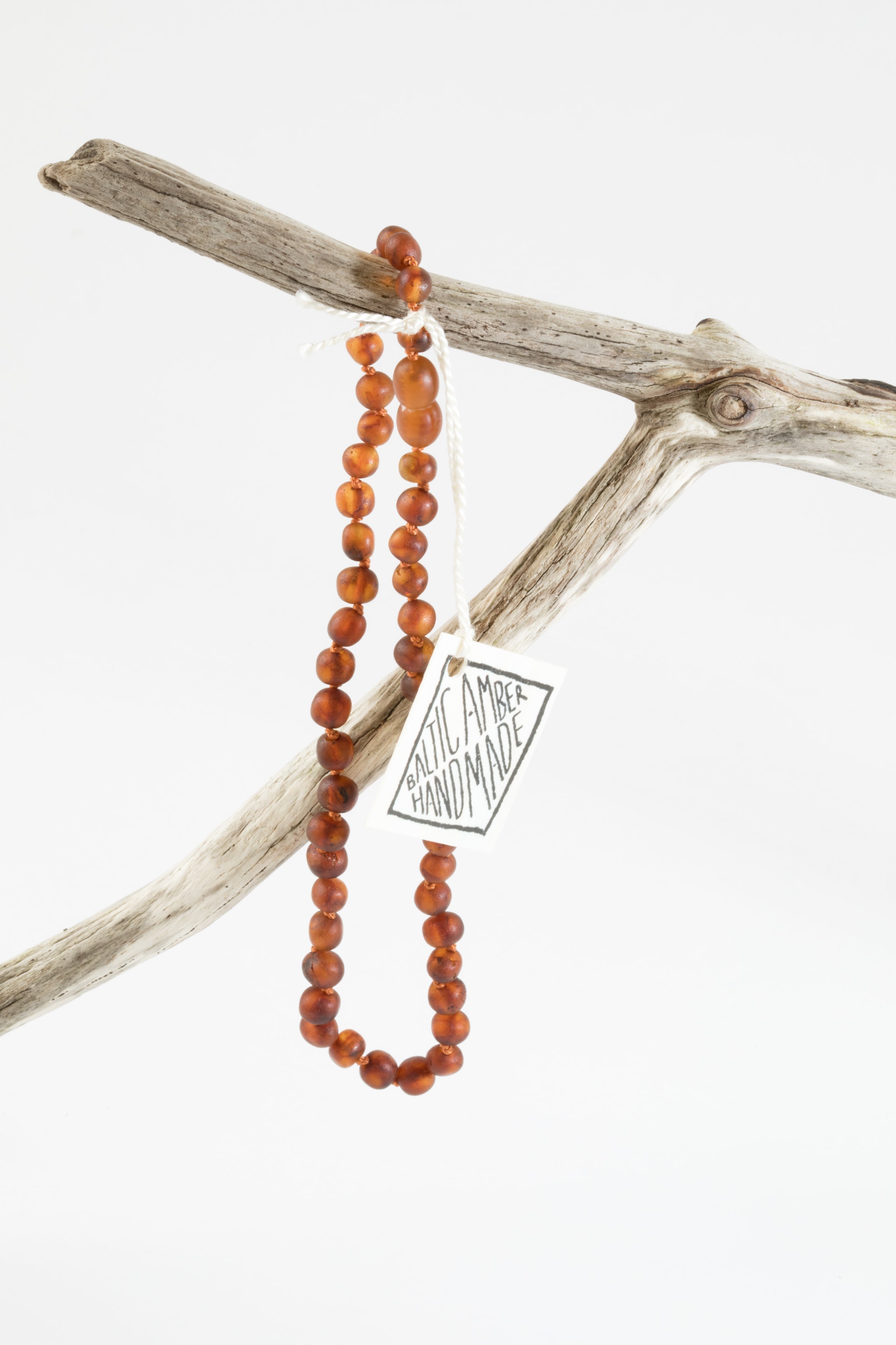 Raw Cognac Baltic Amber || Necklace - The Everyday Things Boutique